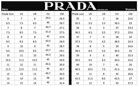 prada shoe size mens|Prada women's size chart.